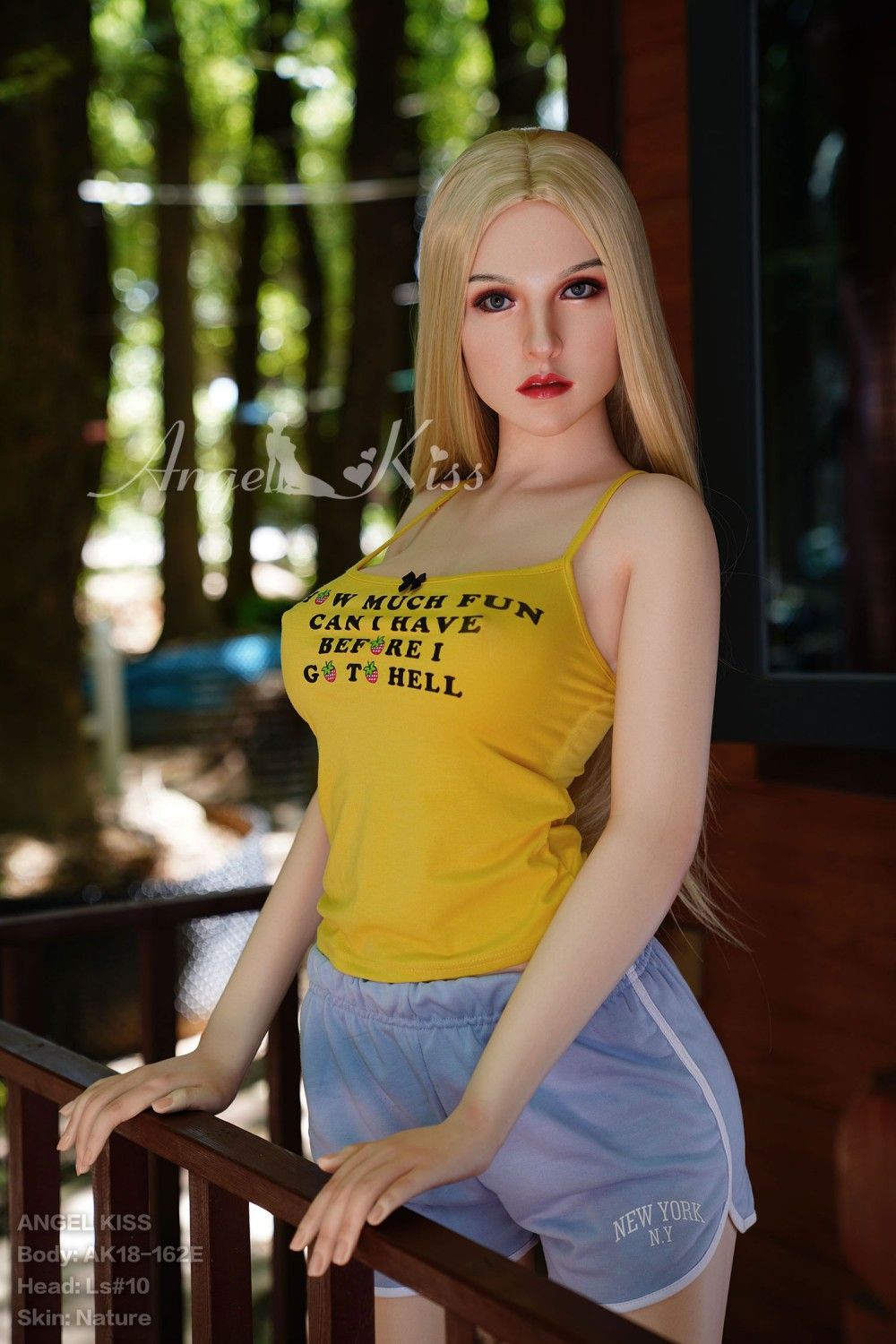 162cm/5ft4 E-cup Silicone Angel Sex Doll  Tahnee A  AngelDoll